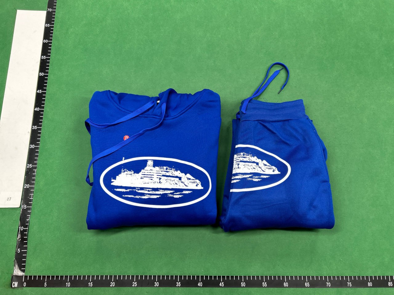 C o r t e iz Alcatraz Hoodie Baby Blu  -6