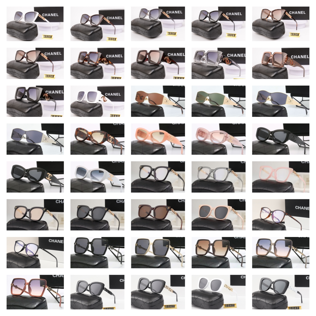 Chanel fashion sunglasses