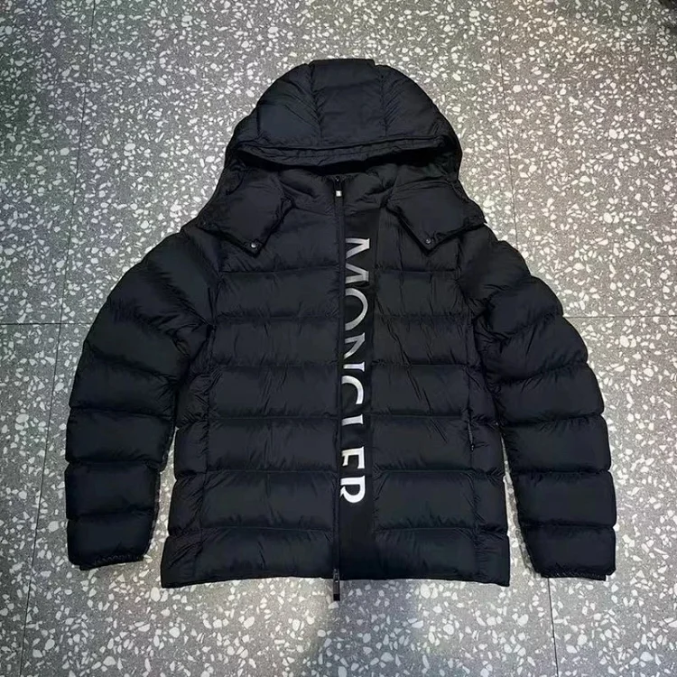 Moncler Black Puffer Jacket wi