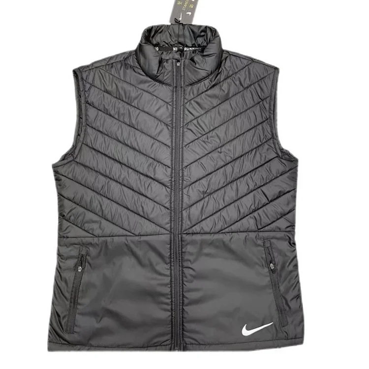 Nike Black Quilted Vest
