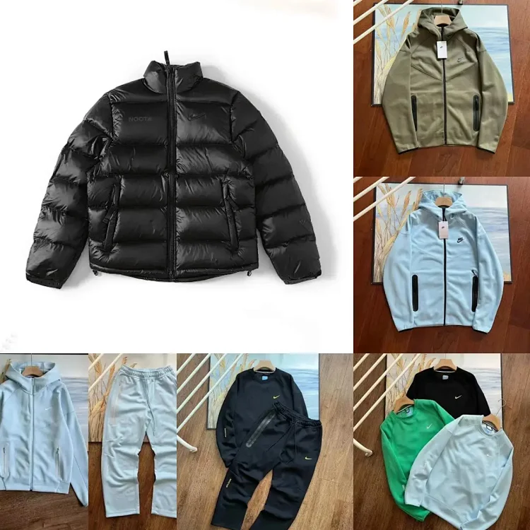 Nike Black Puffer Jacket and V