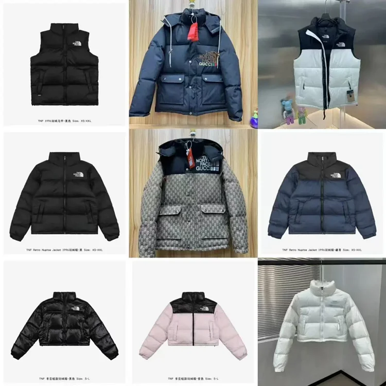 The North Face Blue Puffer Jac